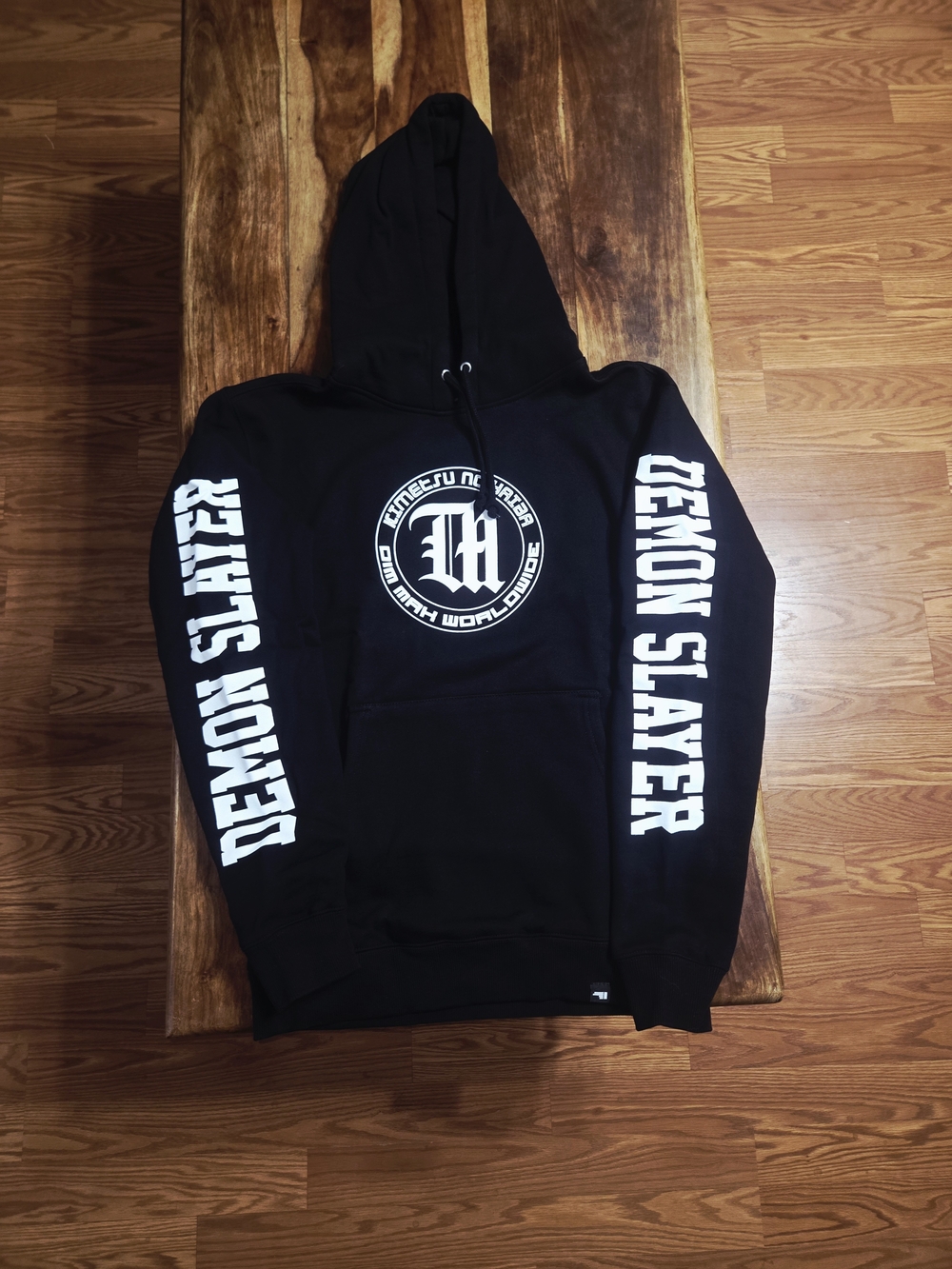 Steve Aoki's Dim Mak/Demon Slayer Collab Black Pullover Hoodie